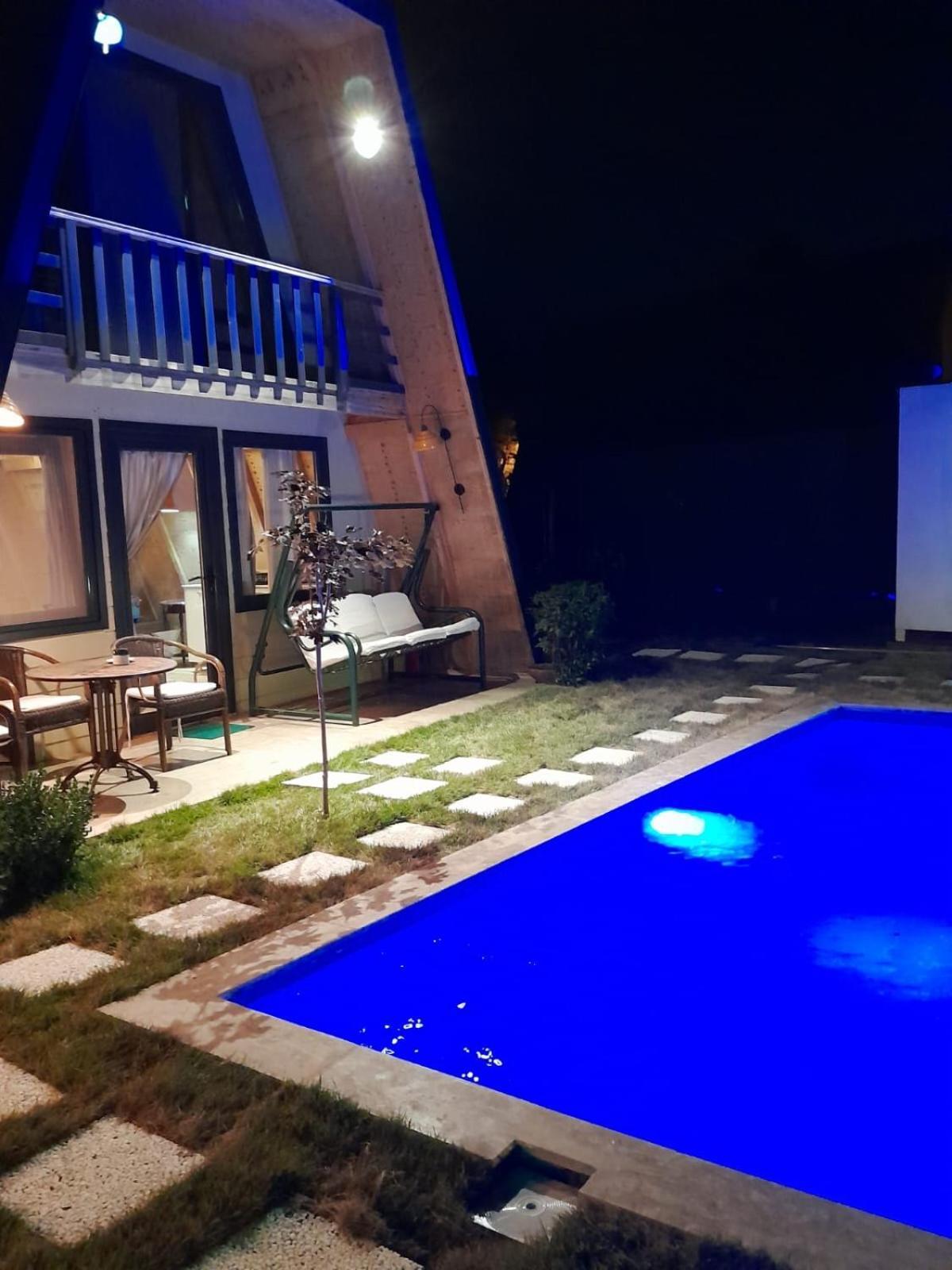 Happyhouse Bungalov Three-Room, Sw Pool With Lake View, Sapanca B1 Exteriér fotografie